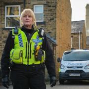 Sarah Lancashire as Sergeant Catherine Cawood in Happy Valley. Pic: BBC/PA