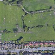 An aerial view of fields off Cliffe Lane in Gomersal. (Image: Google)