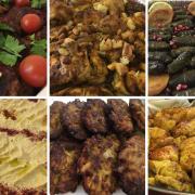 Asil Hamada's dishes made from Palestinian recipes