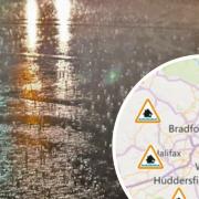 Flood alerts remain in place this morning following persistent rain.
