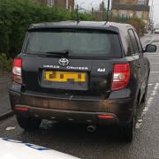 The car was stopped on Harrogate Road, Bradford
