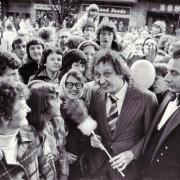 Ken Dodd re-opening J Boardmans in 1977