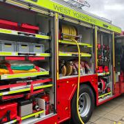 Firefighters from across Bradford rushed to an incident at a business premises, in Keighley