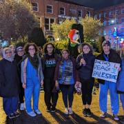 Healthcare workers hold peaceful vigil in memory of those killed in Gaza
