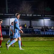 Liam Hardy put Liversedge in front after only two minutes at Brighouse, but the visitors eventually fell to a narrow defeat.