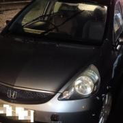 This Honda has been seized in Bradford