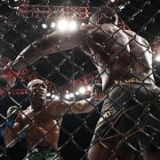 Kamaru Usman (left) was defeated by Bradford-bound Khamzat Chimaev in October, but the 29-year-old badly injured his hand in the victory.