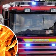 Firefighters attended a house blaze in New Cross Street, West Bowling, Bradford
