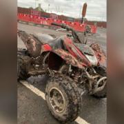 Police have seized a quad bike in the Fagley area of Bradford