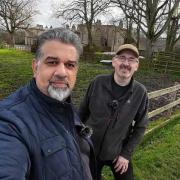 Riaz Ahmed and Andrew Bolt, who research the history of hidden and unusual spaces in Bradford