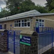 Steeton Primary School, in Market Street is partially closed today