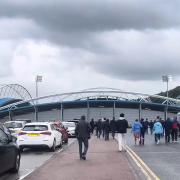 The John Smith's Stadium in Huddersfield