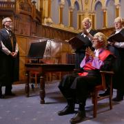 Evidence is presented to volunteers re-enacting the Victorian trial that never was. Pic: Paul Parker/Guzelian Photography