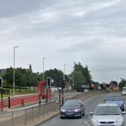 A car was caught speeding on Manchester Road, Bradford.