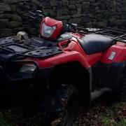 Police have recovered a stolen quad bike in the Bradford area