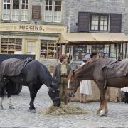 All Creatures Great and Small filming in Grassington. The Channel 5 drama is popular both sides of the Atlantic