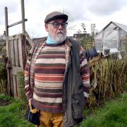 Stephen Prosser, chairman of Bullroyd Allotment Association, is amongst those who have protested against a Council increase in allotment fees.