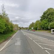 The crash occurred on the A65 this morning