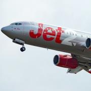 A Jet2 plane coming in to land