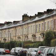 Apsley Crescent in Manningham is one of many historic sites in Bradford deemed to be 'at risk'