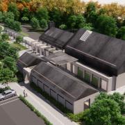 An artist's impression of the new Bierley crematorium