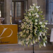 Easter Lilies at Bradford Cathedral