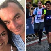 Maria Ward is running the London Marathon later this month to raise funds for charity Sue Ryder who has helped her since losing husband Arran