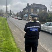 Police conducted a speed watch in Great Horton yesterday.