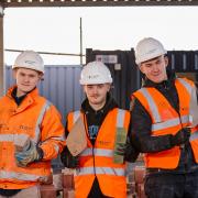 Callum Quinn, from Bradford, passed his bricklaying qualification alongside fellow apprentices