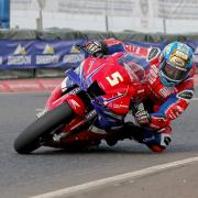 Dean Harrison managed two podiums at the prestigious North West 200 with his new team.