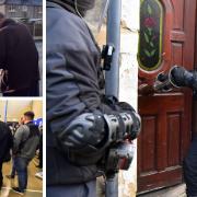 The T&A gained exclusive access to a series of drug raids where West Yorkshire Police officers executed warrants and made arrests.