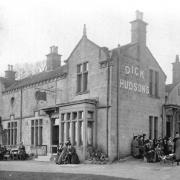 The inn, pictured in 1913, was popular with day-trippers to Shipley Glen and the moors