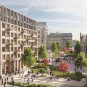 An artist's Impression of how Darley Street could look after the City Village development
