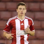 Connor Dimaio in action as a youngster at Sheffield United.