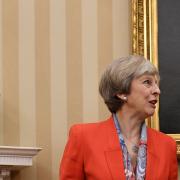File photo dated 27/01/17 of Prime Minister Theresa May meeting US President Donald Trump in the Oval Office of the White House in Washington DC, as Mr Trump’s state visit to the UK will go ahead despite widespread outrage over the travel ban on
