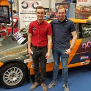 Sam Bilham with new co-driver Cameron Fair