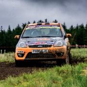 Bingley driver Sam Bilham on his way to victory in the DMACK Carlisle Stages Rally – Picture: Paul Mitchell Photography