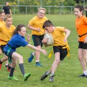 Bradford North District scouts are taking part in a tag rugby festival at Bradford Dudley Hill today