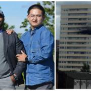 Subah Amini, who fell from a ninth floor balcony in 2014, has been reunited with Dr Yang Zhi Wei, a doctor he visited in China