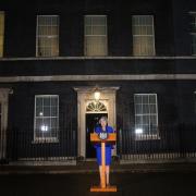 Prime Minister Theresa May speaking outside 10 Downing Street in London after MPs rejected Labourâs motion of no confidence by 325 votes to 306. PRESS ASSOCIATION Photo. Picture date: Wednesday January 16, 2019. See PA story POLITICS Brexit.