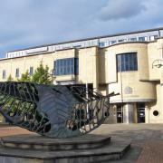 Bradford Crown Court, where legal discussions are taking place today in the Bradford Moor murder trial.