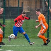Athletico (red and white) are now free of the shackles of relegation threat following a win at the weekend.