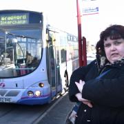 Stacey Illingworth says it now takes two hours to get from Tyersal to Bradford - approximately two and a half miles