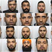 The 20 members of the Huddersfield grooming gang convicted of horrendous offences against young, vulnerable girls. FREE USE TO ALL NEWSWIRE PARTNERS