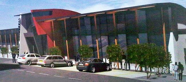 An artist’s impression of the proposed community centre