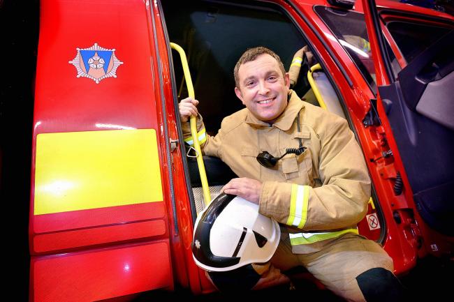 Firefighter Mick Titmarsh has been shortlisted for an award