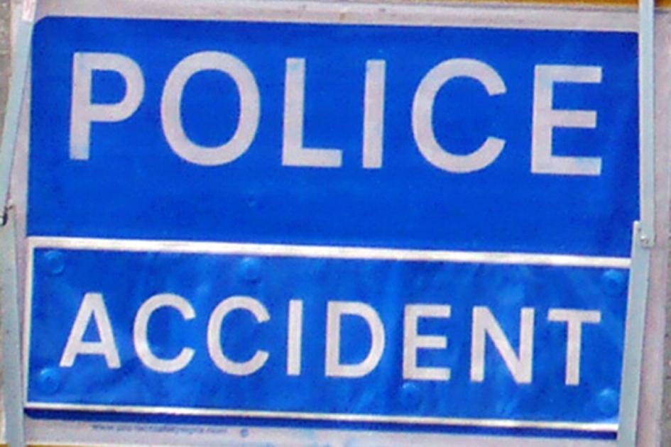 Lorry and car crash on Shipley Airedale Road, Bradford
