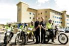 Chief Inspector Damien Miller, head of Neighbourhoods and Inspector George Bardell, who leads the bike team