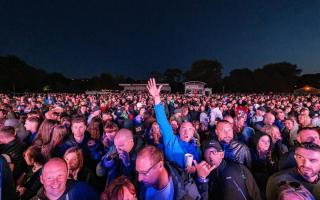 The crowd at a past Bingley Weekender