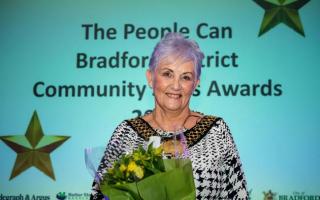 Former Lord Mayor of Bradford Cllr Doreen Lee at the Community Stars Awards in 2019